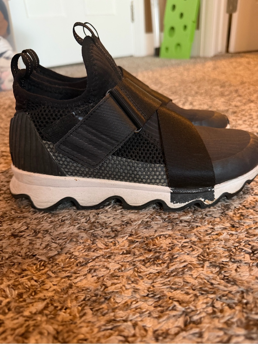 Women’s Sorel Black Athletic Shoes - 7.5